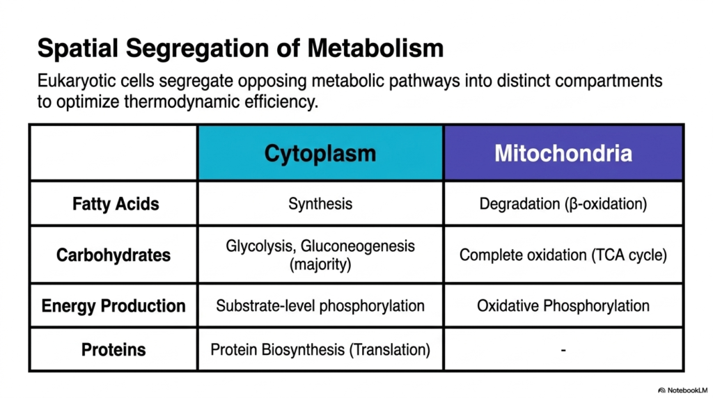 Slide 13: Bacterial Cell Structure: Spatial Segregation - How Cells Optimize Thermodynamic Efficiency