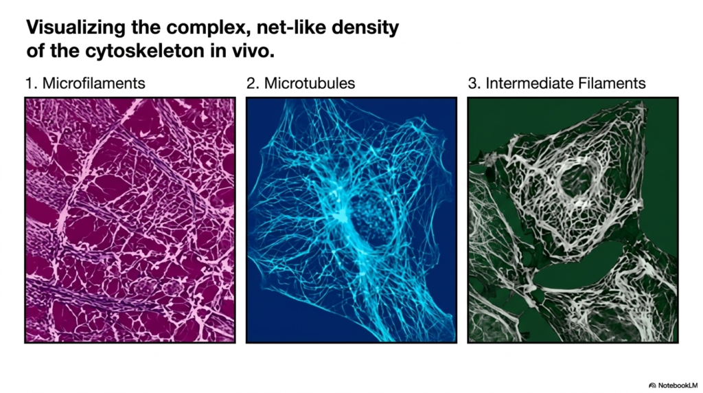 Slide 13: Eukaryotic Cytoskeleton: Visualizing Complex Density In Vivo