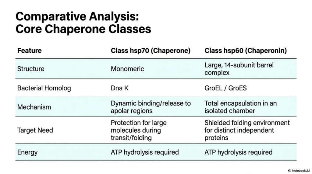 Slide 13: Comparative Analysis of Protectors in Protein Maturation