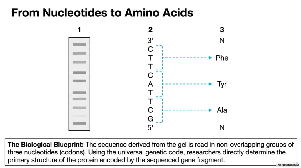 Slide 13. Translating DNA Sequencing Results
