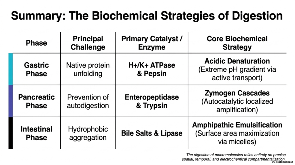 Slide 13: Summary of Digestive Processes: Three Biochemical Strategies