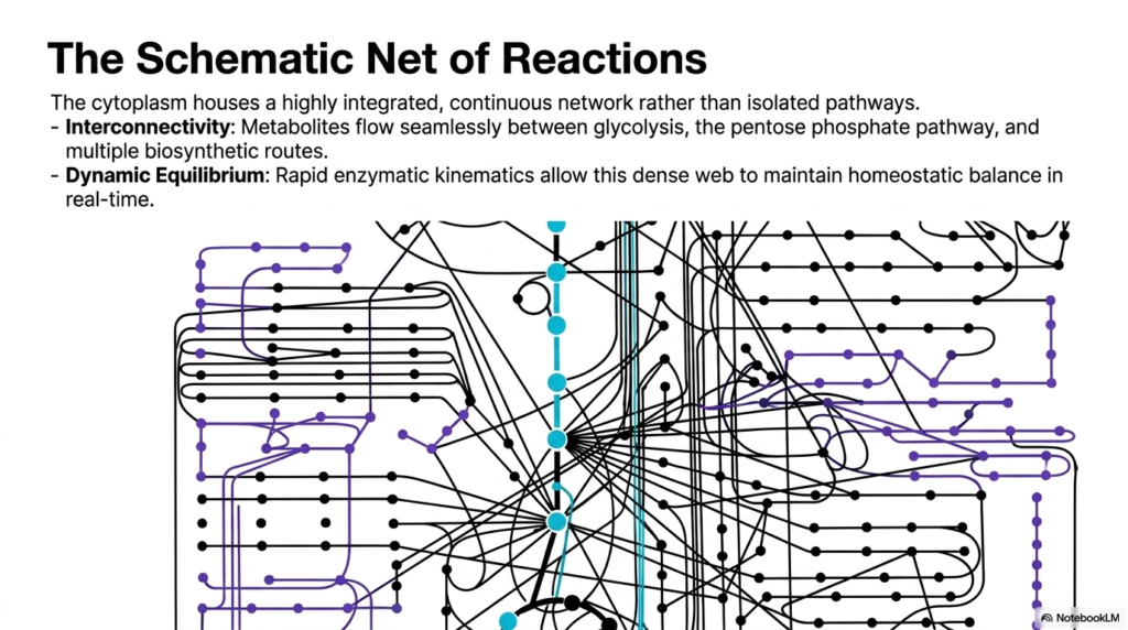 Slide 14: Bacterial Cell Structure: The Reaction Net - Why Metabolic Integration is Crucial