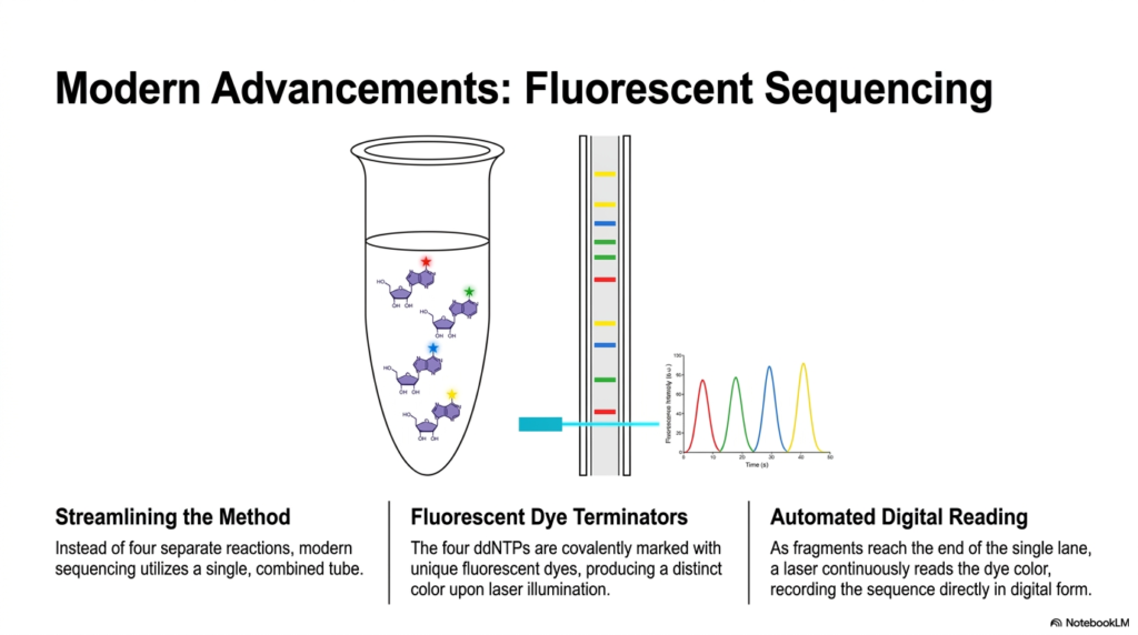 Slide 14. Modern Advancements in DNA Sequencing