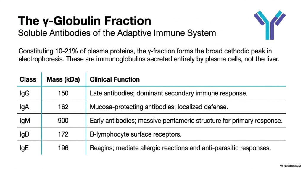 Slide 14: The Gamma-Globulin Fraction of Plasma Proteins