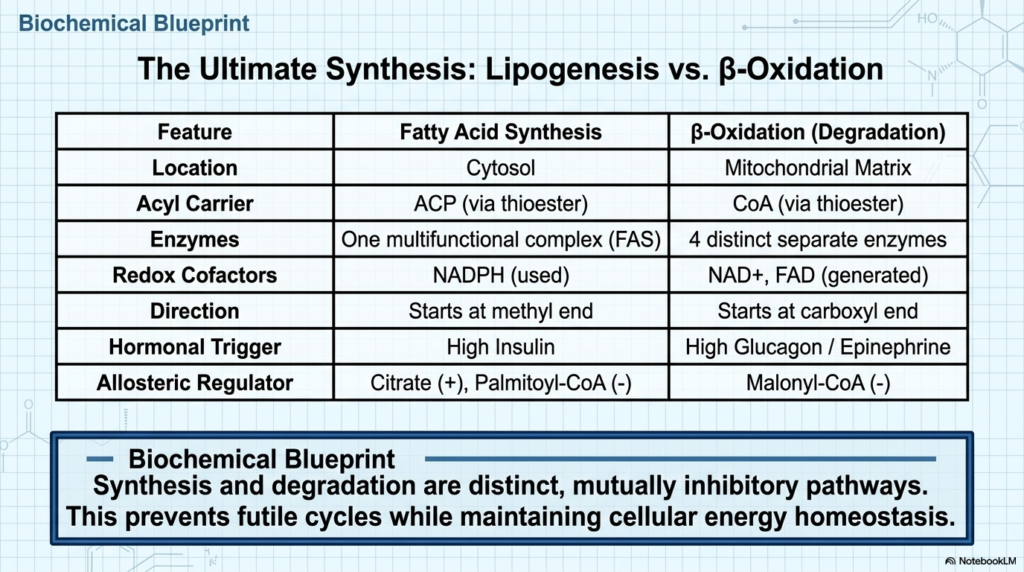 Fatty Acid Synthesis: Pathways and Mechanisms