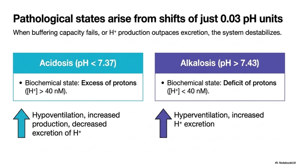 Slide 3: Pathological Disruptions to Acid-Base Balance