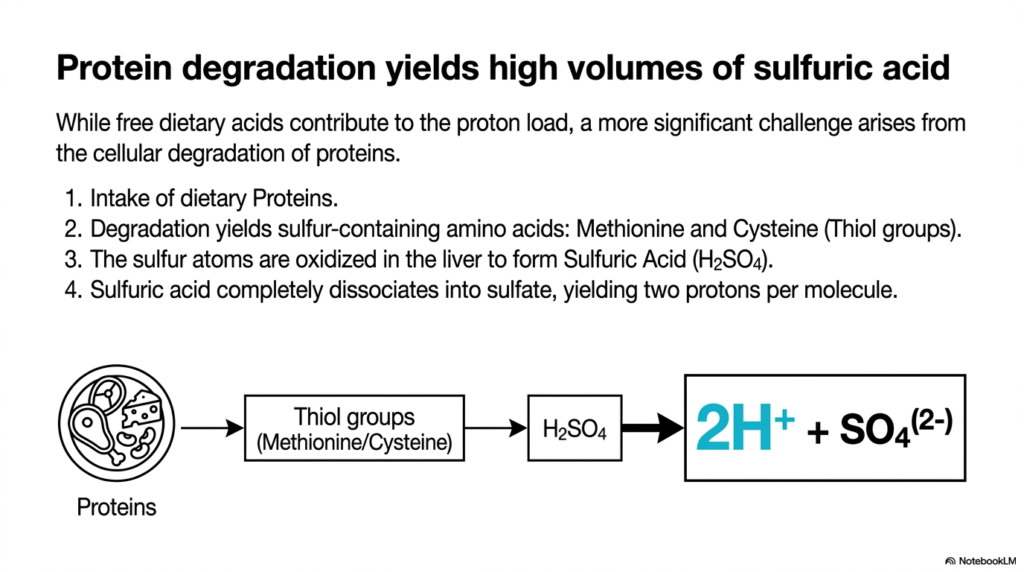 Slide 5: Protein Metabolism and the Acid-Base Balance Challenge