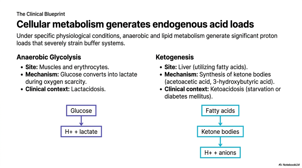 Slide 6: Cellular Metabolism and Systemic Acid-Base Balance