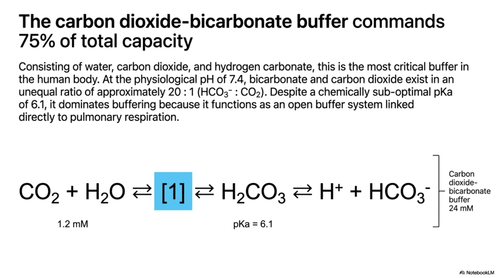 Slide 8: The Carbon Dioxide-Bicarbonate Buffer in Acid-Base Balance