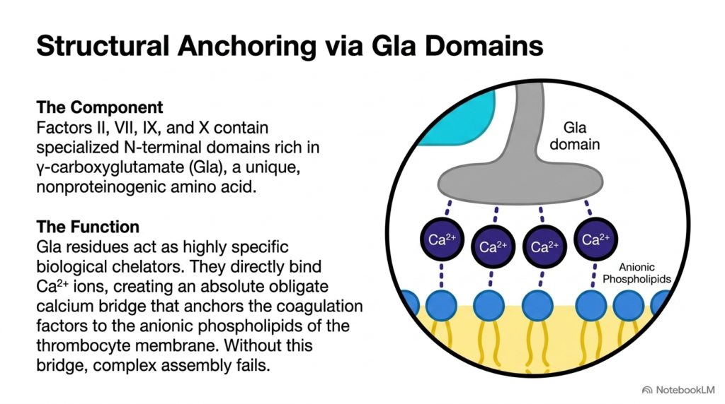 Slide 9: Gla Domains and Calcium Bridging in Blood Coagulation