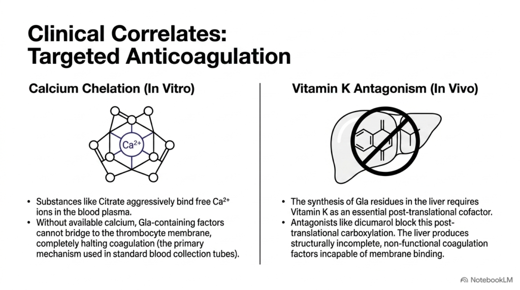 Slide 10: Pharmacological Control and Inhibition of Blood Coagulation