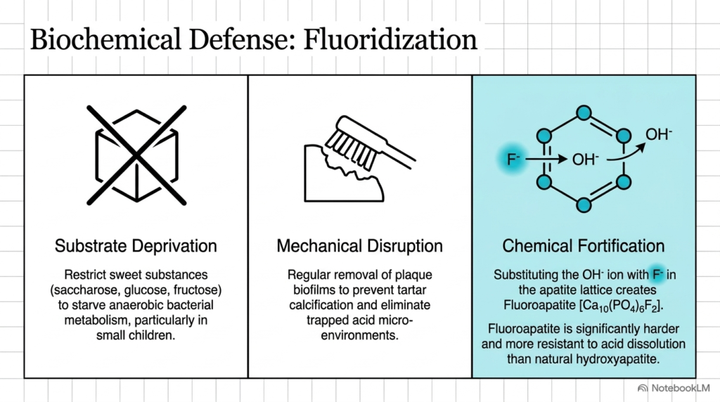 Slide 10: Fluoridization and Defensive Strategies in Bone and Teeth Biochemistry