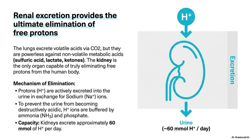 Slide 14: Renal Excretion and the Maintenance of Acid-Base Balance