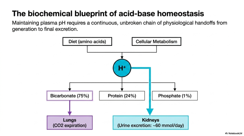 Slide 15: The Integrated Coordination of Acid-Base Balance