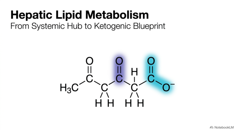 118. Hepatic Lipid Metabolism: Balancing Energy Storage, Ketogenesis, and Systemic Homeostasis