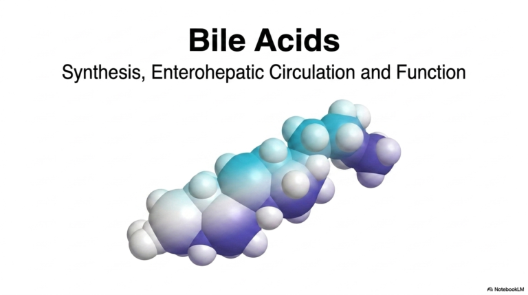 119. The Biochemistry of Bile Acids: Synthesis, Function, and Enterohepatic Circulation