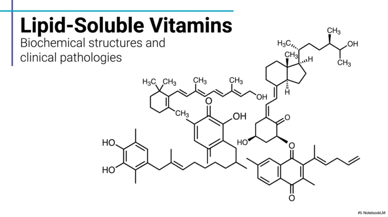 143. Biochemistry of Lipid-Soluble Vitamins: A, D, E, and K