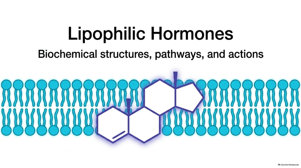 Slide 01: Introduction to Lipophilic Hormones and Cell Membrane Permeability