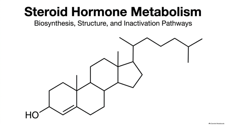 148. Steroid Hormone Metabolism: Biosynthesis, Pathways, and Inactivation