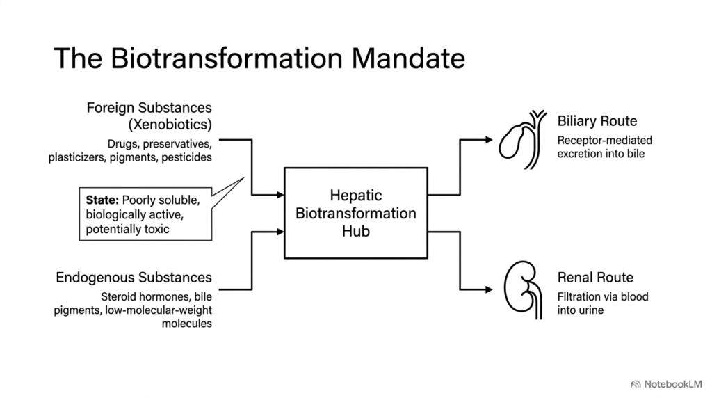 Slide 2: The Biological Mandate for Metabolic Biotransformation