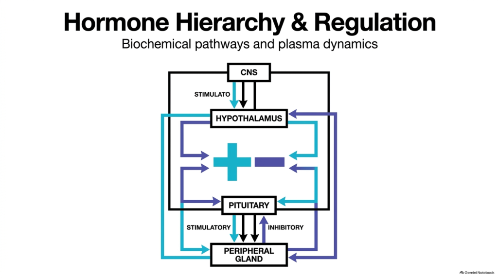Slide 01: Overview of Biochemical Pathways in the Hormone Hierarchy