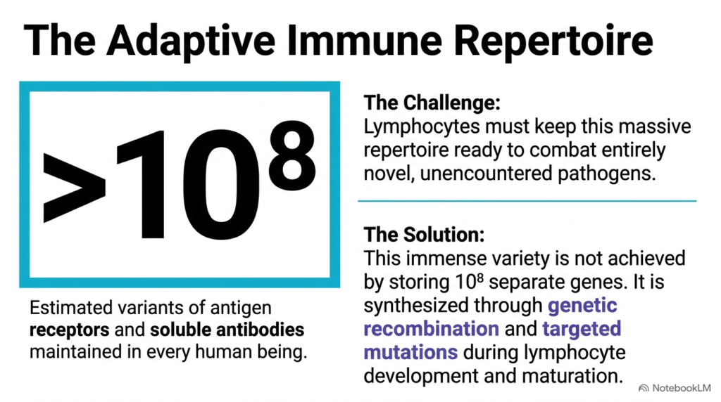 Slide 02: The Adaptive Immune Repertoire and Antibody Biosynthesis