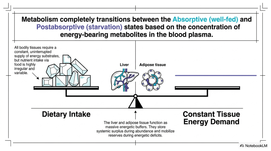 Slide 2: Balancing Energy Supply and Demand via the Buffer Function in Organ Metabolism