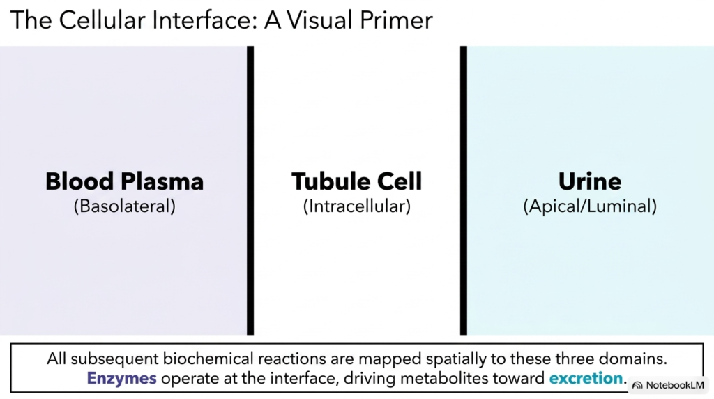 Slide 03: The Three Spatial Domains of Renal Acid-Base Balance