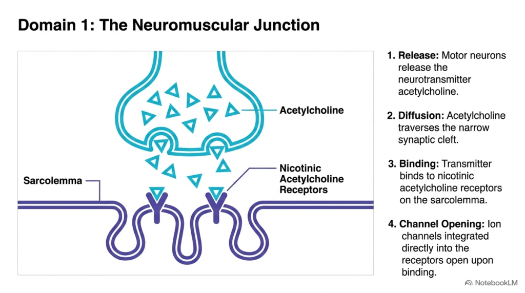 Slide 03: Neuromuscular Junction Events in Muscle Contraction Control