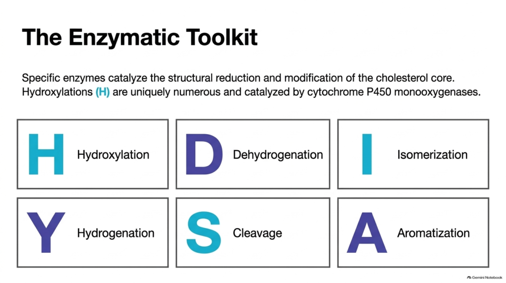 Slide 03: Steroid Hormone Metabolism – The Specialized Enzymatic Toolkit