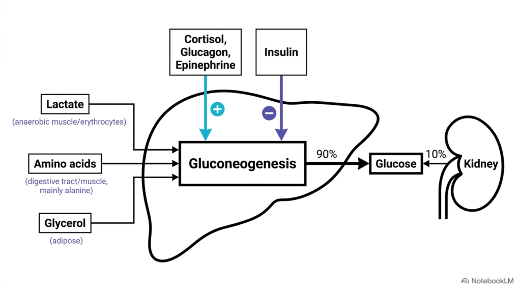 Slide 03: Substrates and Hormonal Control in Gluconeogenesis and Carbohydrate Metabolism