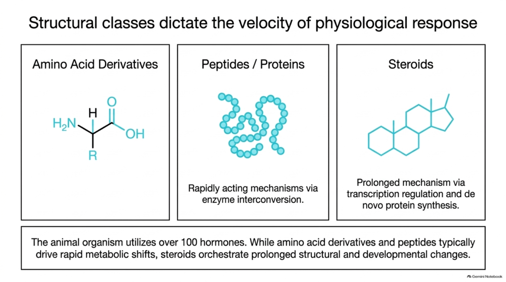 Slide 4: Structural Classes and the Biochemistry of Hormones