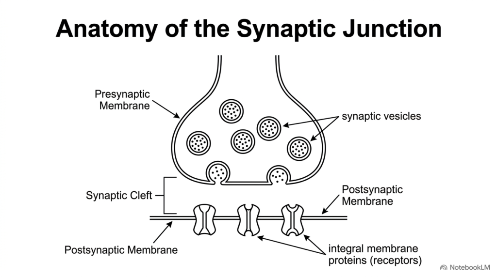 Slide 5: Synaptic Anatomy and CNS Signal Transmission
