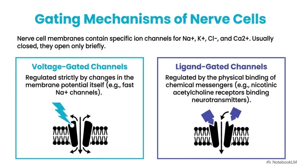 Slide 05: Channel Gating Mechanisms in Resting and Action Potentials