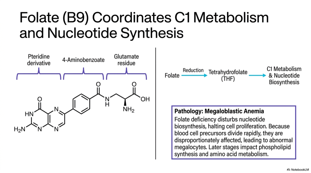 Slide 5: Folate and One-Carbon Transfer in Water-Soluble Vitamins