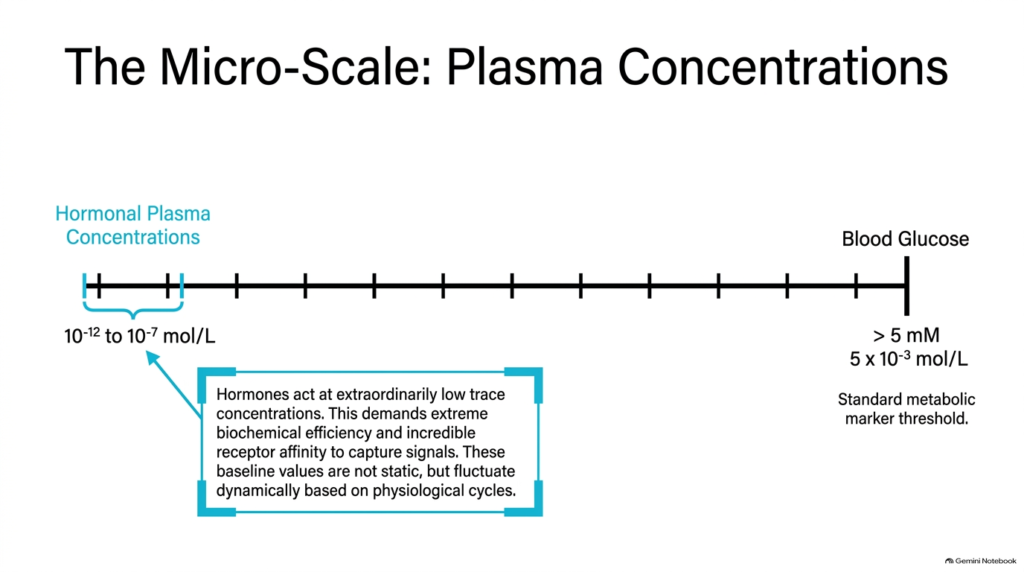 Slide 05: Micro-Scale Plasma Concentrations in the Hormone Hierarchy