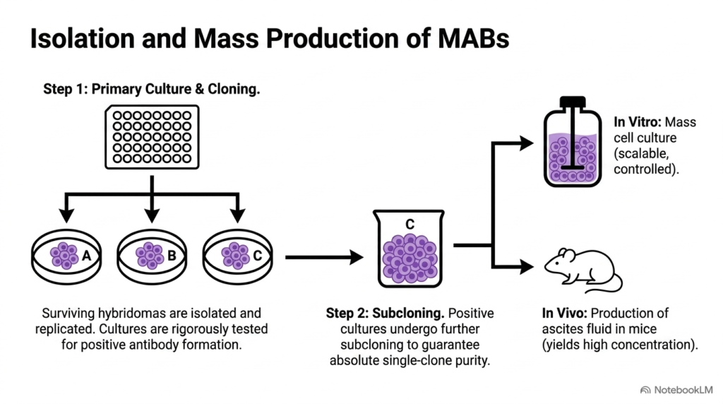 Slide 5: Monoclonal Antibodies and Mass Production Methods