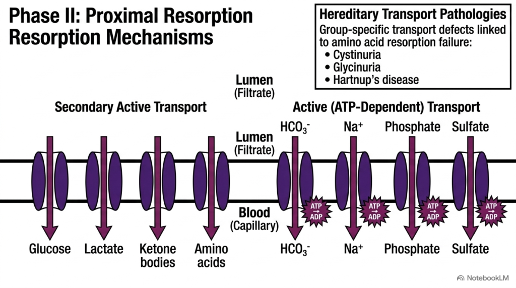 Slide 06: Proximal Resorption Pathways and Pathology in Renal Biochemistry