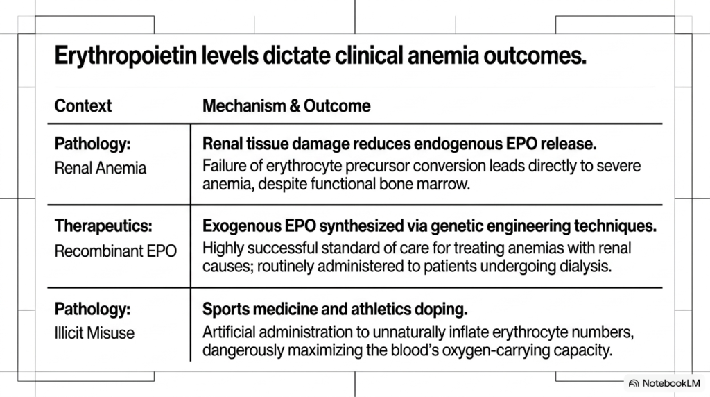 Slide 6: Clinical Impact of Erythropoietin and Disrupted Renal Hormones
