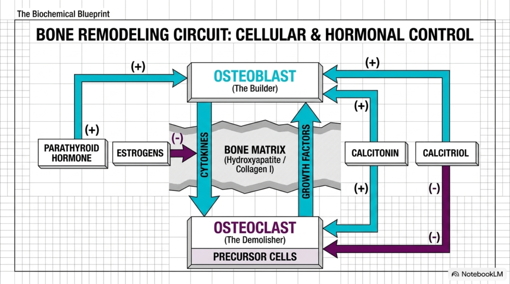 Slide 6: The Bone Remodeling Circuit in Calcium Metabolism