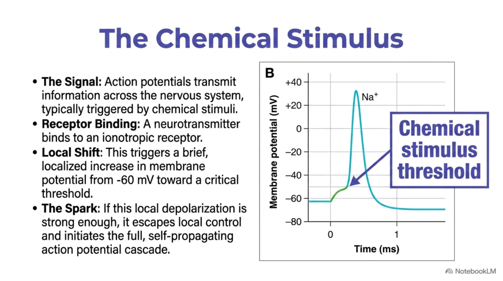 Slide 06: The Chemical Stimulus in Resting and Action Potentials