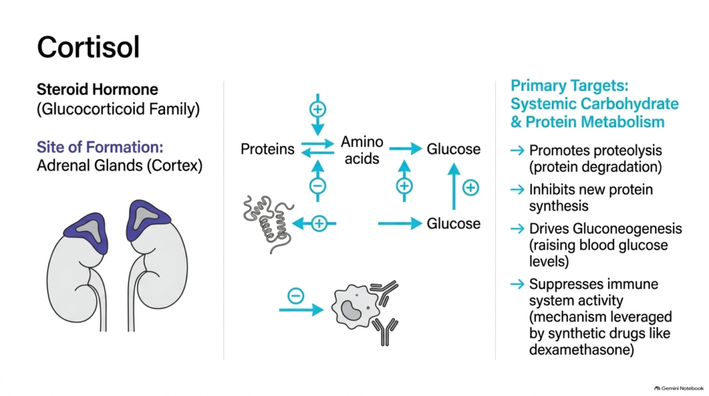 Slide 06: Cortisol and Metabolic Regulation by Lipophilic Hormones