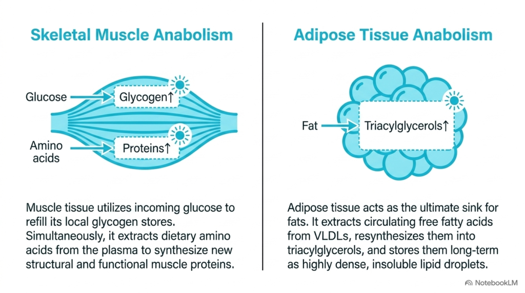 Slide 6: Peripheral Tissue Anabolism and the Buffer Function in Organ Metabolism