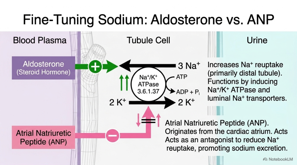 Slide 7: Endocrine Fine-Tuning of Renal Electrolyte Resorption