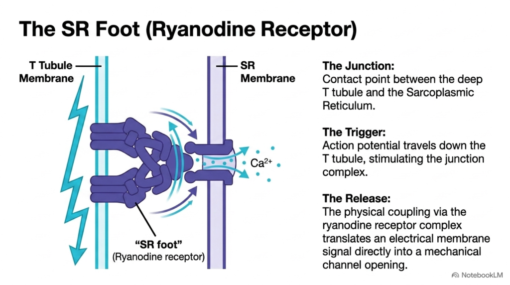Slide 07: SR Foot and Ryanodine Receptor in Muscle Contraction Control