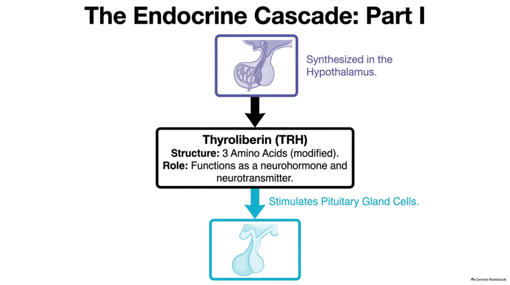 Slide 7: The Endocrine Cascade Part I – Hypothalamic Hydrophilic Hormones