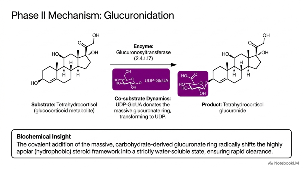 Slide 8: Glucuronidation Mechanisms in Phase II Metabolic Biotransformation