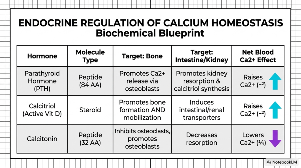 Slide 8: Endocrine Regulation of Calcium Metabolism