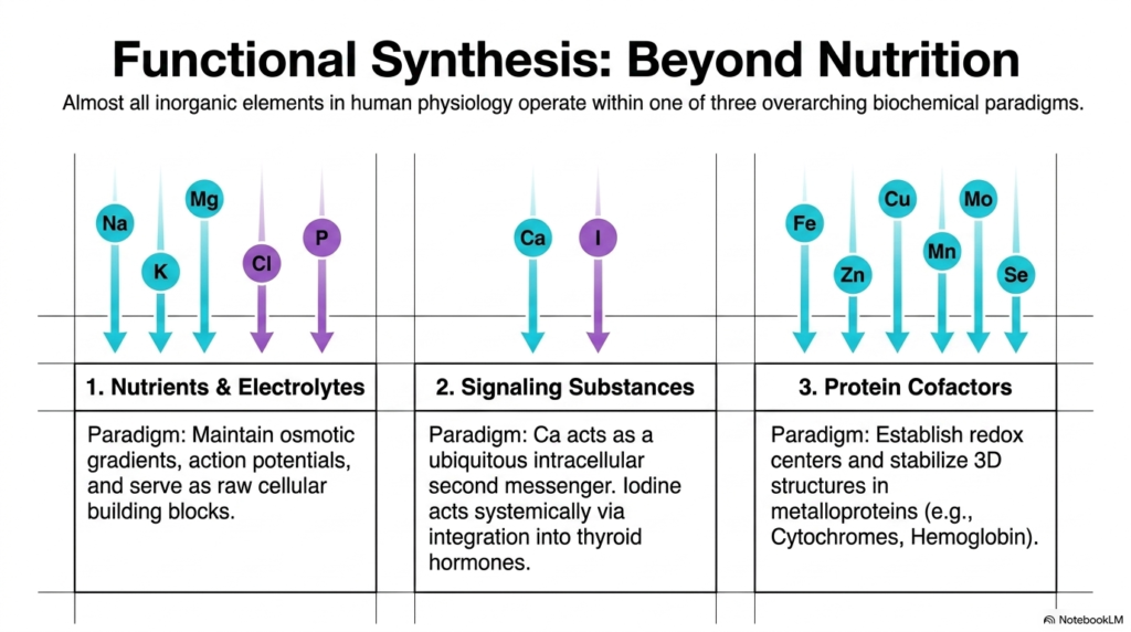 Slide 8: Functional Synthesis Paradigms for Minerals and Trace Elements