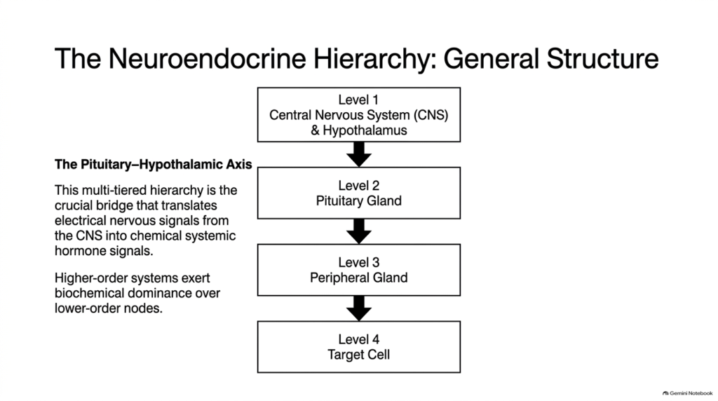Slide 08: General Structure of the Neuroendocrine Hormone Hierarchy